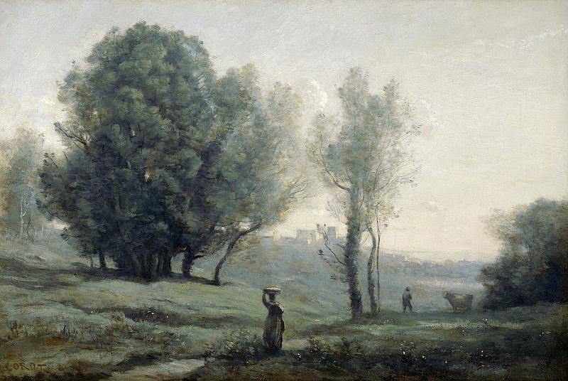 Jean-Baptiste Camille Corot Landscape oil painting picture